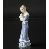 Skandinaviske kvinder, Kvinde med barn, Royal Copenhagen figur nr. 052