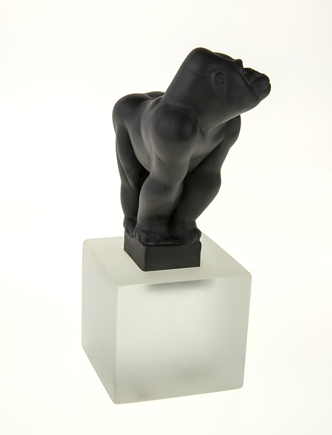 Sort gorilla, Royal Copenhagen abefigur nr. 065