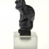 Sort løveabe, Royal Copenhagen figur af abe | Nr. 1249069 | DPH Trading