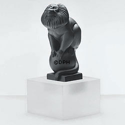 Sort løveabe, Royal Copenhagen figur af abe nr. 069