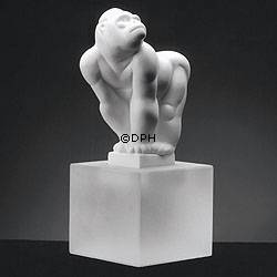 Hvid gorilla, Royal Copenhagen abefigur nr. 070