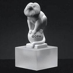 Hvid Løveabe, Royal Copenhagen abefigur nr. 074
