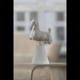 Weiße Torsoskulptur, Pegasus, Pferd, Royal Copenhagen Bisquit Figur Nr. 078
