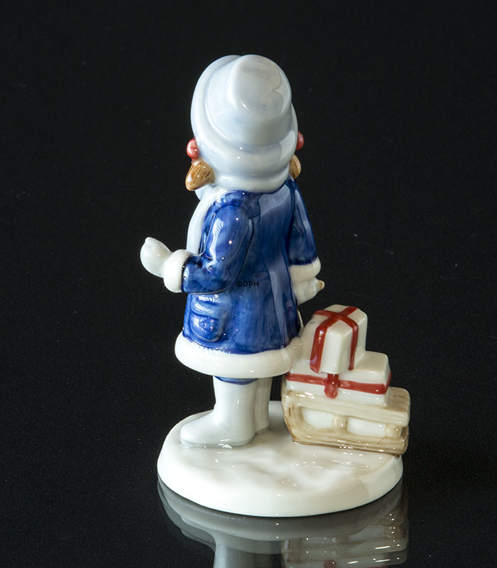 Årsfigur 2003, Pige med slæde