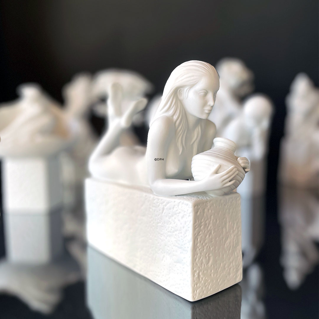 Christel Stjernetegnsfigur, Vandmand (20. jaunar til 19 februar) Royal Copenhagen figur nr. 1249100