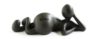 Lille Musica figur, hvilenoden, Royal Copenhagen figur nr. 112