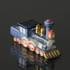 Damplokomotiv, Royal Copenhagen figur i serien toys | Nr. 1249139 | DPH Trading