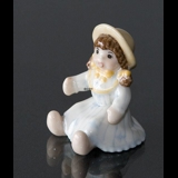 Puppe wartet auf eine Mama, Royal Copenhagen Spielzeugfigur Nr. 141