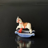 Rocking horse, Royal Copenhagen Toys figurine no. 143