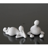 Sofa note and dreamy note, Small Musica Figurines, Royal Copenhagen figurines no. 146