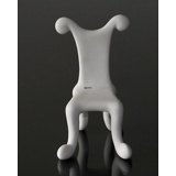 White Musica figurine Throne, Royal Copenhagen figurine no. 149