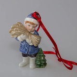 Figur ornament 2005, Dreng med et bundt hø