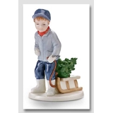 Årsfigur 2005, Peter med slæde