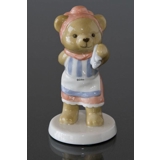 Victoria 2005 jährlicher Teddybär Figur, Royal Copenhagen