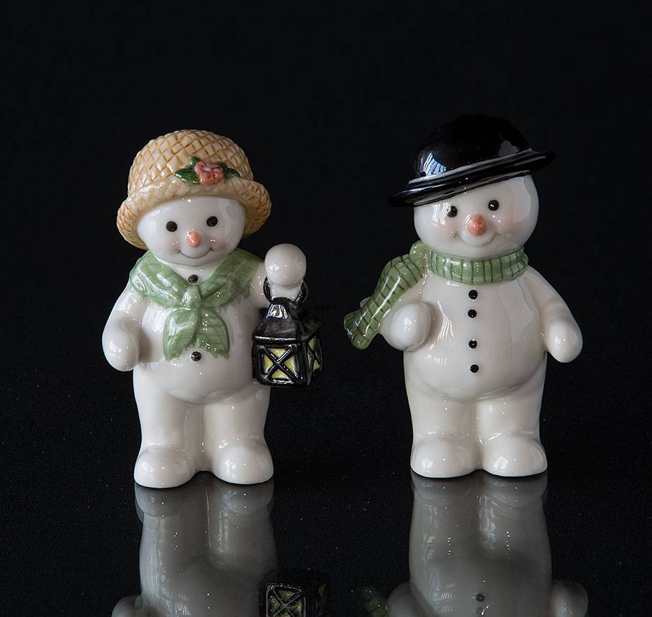 Vinterserie 2005 snemand, mor, Royal Copenhagen