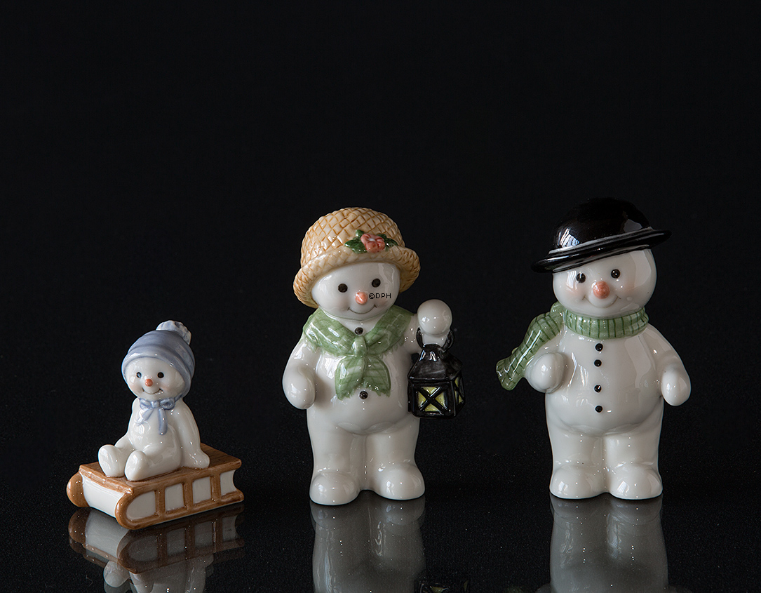 Vinterserie 2005 snemand, mor, Royal Copenhagen