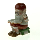 Pixie with Book, Pixie reading Royal Copenhagen Christmas figurine no. 175