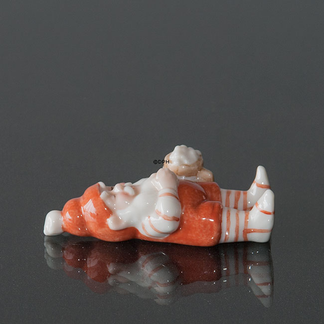 Nisse der sover, Royal Copenhagen jule figur nr. 176