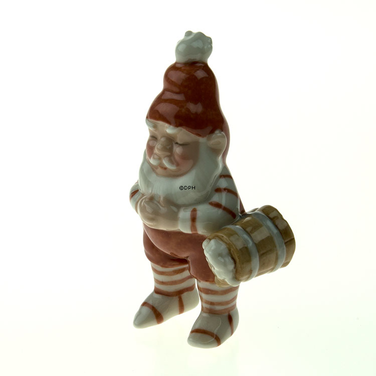 Nisse der sover, Royal Copenhagen jule figur nr. 176