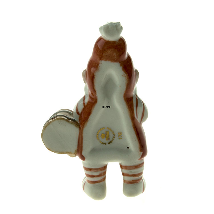 Nisse der sover, Royal Copenhagen jule figur nr. 176