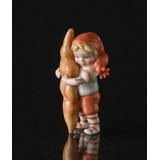 Pixie with cruller, Royal Copenhagen Christmas figurine no. 181