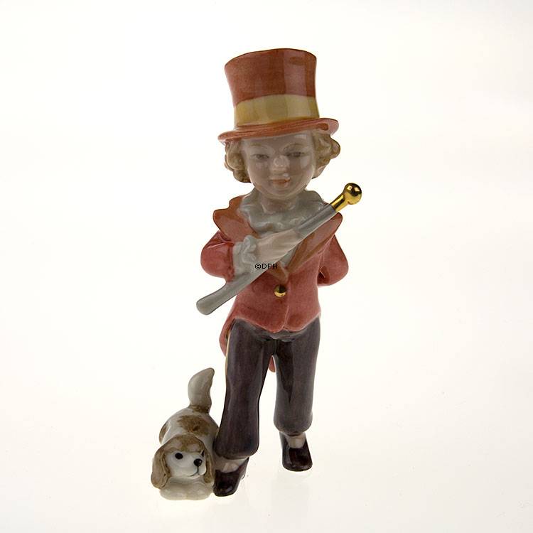 Den Lille Toastmaster, Royal Copenhagen figur i serien Mini Cirkus figurer