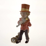 Der kleine Sprechstallmeister, Royal Copenhagen Figur aus der Mini Zirkus Kollektion