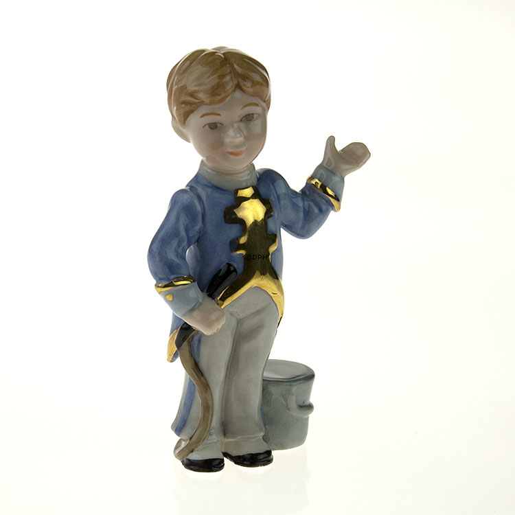 Den Lille Dyretæmmer, Royal Copenhagen figur i serien Mini Cirkus figurer