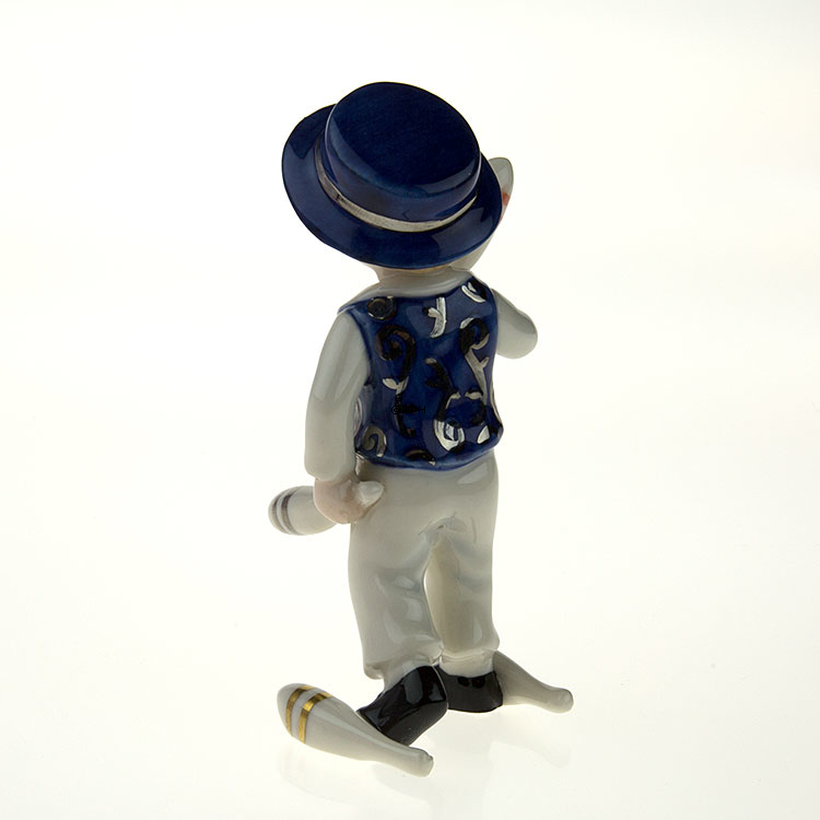Den Lille Jonglør, Royal Copenhagen figur i serien Mini Cirkus figurer