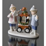 Clara og Peter med lirekasse, Royal Copenhagen figur nr. 220
