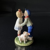 The Swineherd Hans Christian Andersen figurine, Royal Copenhagen no. 227