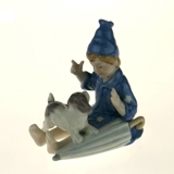 The Sandman Hans Christian Andersen figurine, Royal Copenhagen no. 230