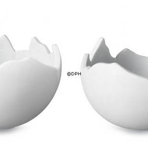 Lille hvid Globe skål, 2-pak, Royal Copenhagen | Nr. 1249242 | DPH Trading