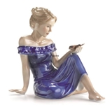 Young Lady with Bird, Royal Copenhagen figurine no. 274