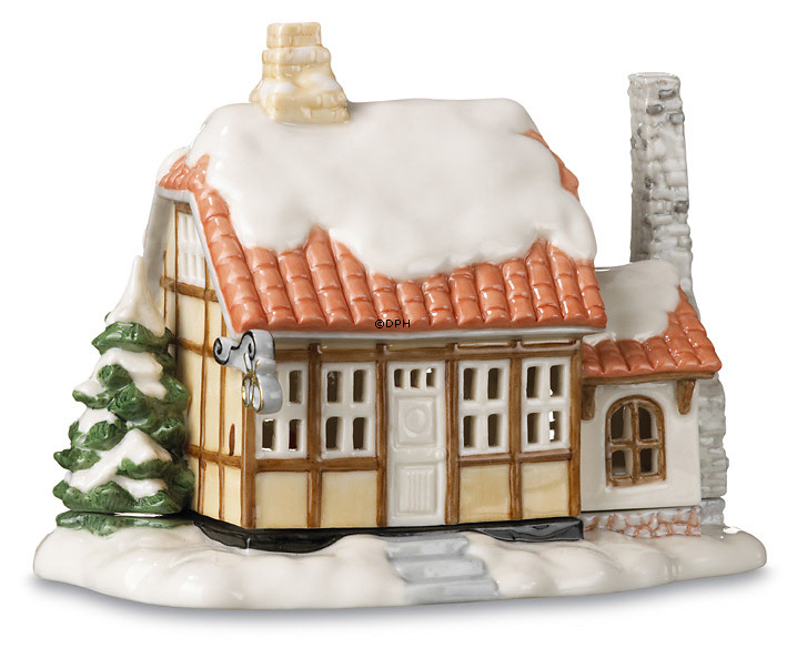 Fyrfadshus, Bager, Royal Copenhagen lysestage nr. 281