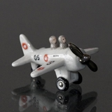 Flugzeug, Royal Copenhagen Spielzeug Figur Nr. 293