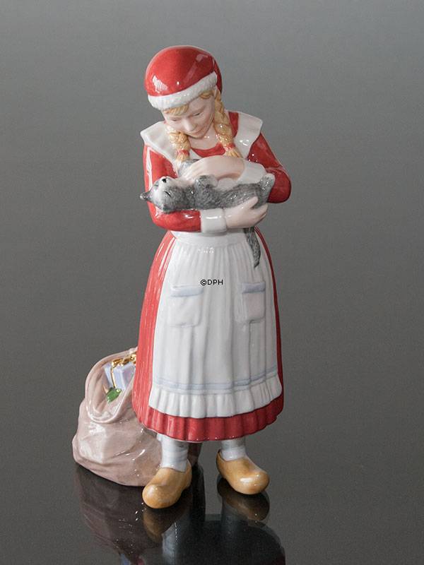 Julepige, Royal Copenhagen jule figur nr. 322