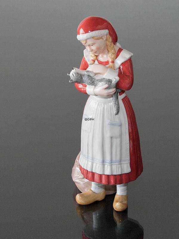 Julepige, Royal Copenhagen jule figur nr. 322