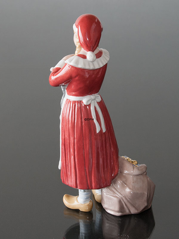 Julepige, Royal Copenhagen jule figur nr. 322