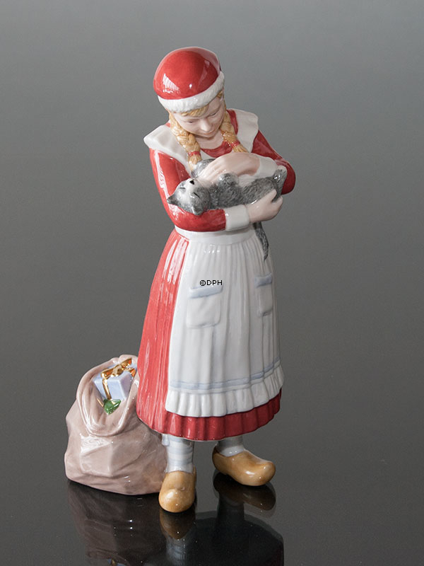 Julepige, Royal Copenhagen jule figur nr. 322