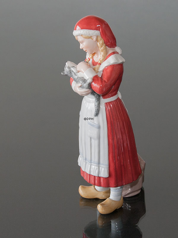 Julepige, Royal Copenhagen jule figur nr. 322