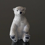 Polar Bear Cub, Royal Copenhagen figurine no. 323