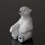 Polar Bear Cub, Royal Copenhagen figurine no. 323