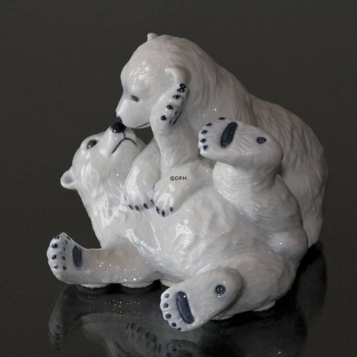 Legende isbjørneunger, Royal Copenhagen figur nr. 324