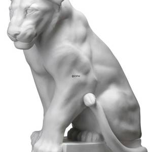 Hvid løveskulptur, Royal Copenhagen figur | Nr. 1249339 | DPH Trading