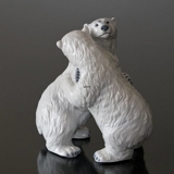 Polar Bears Hugging, Royal Copenhagen figurine no. 352