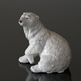 Siddende Isbjørn, Royal Copenhagen figur nr. 355