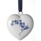 Royal Copenhagen Annual Heart, blue night shadow