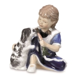 Girl with rabbit, Royal Copenhagen figurine no. 363