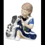 Girl with rabbit, Royal Copenhagen figurine no. 363